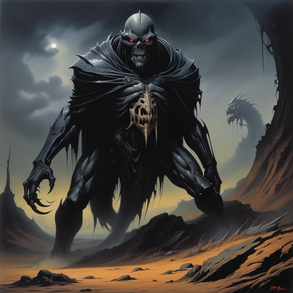 Grimdark Sci-Fi Landscape