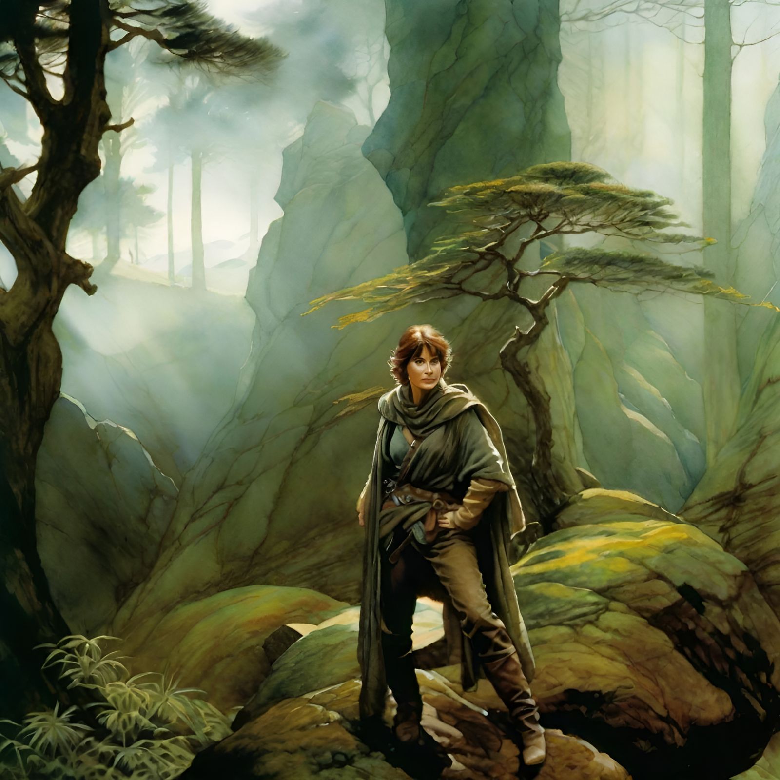 Shroud, with that weird haircut still