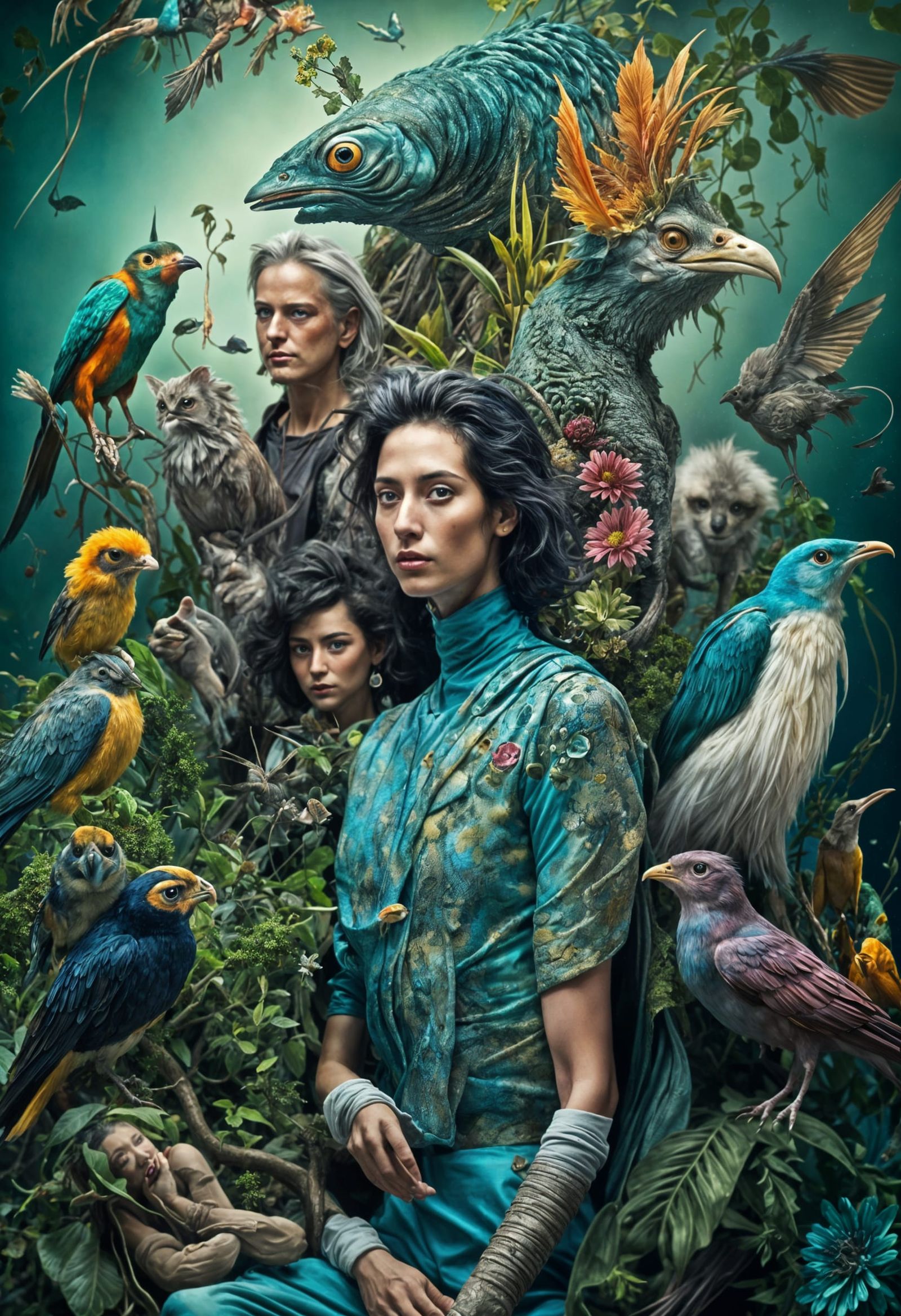 Exotic Aliens in Surreal Bizarre Art