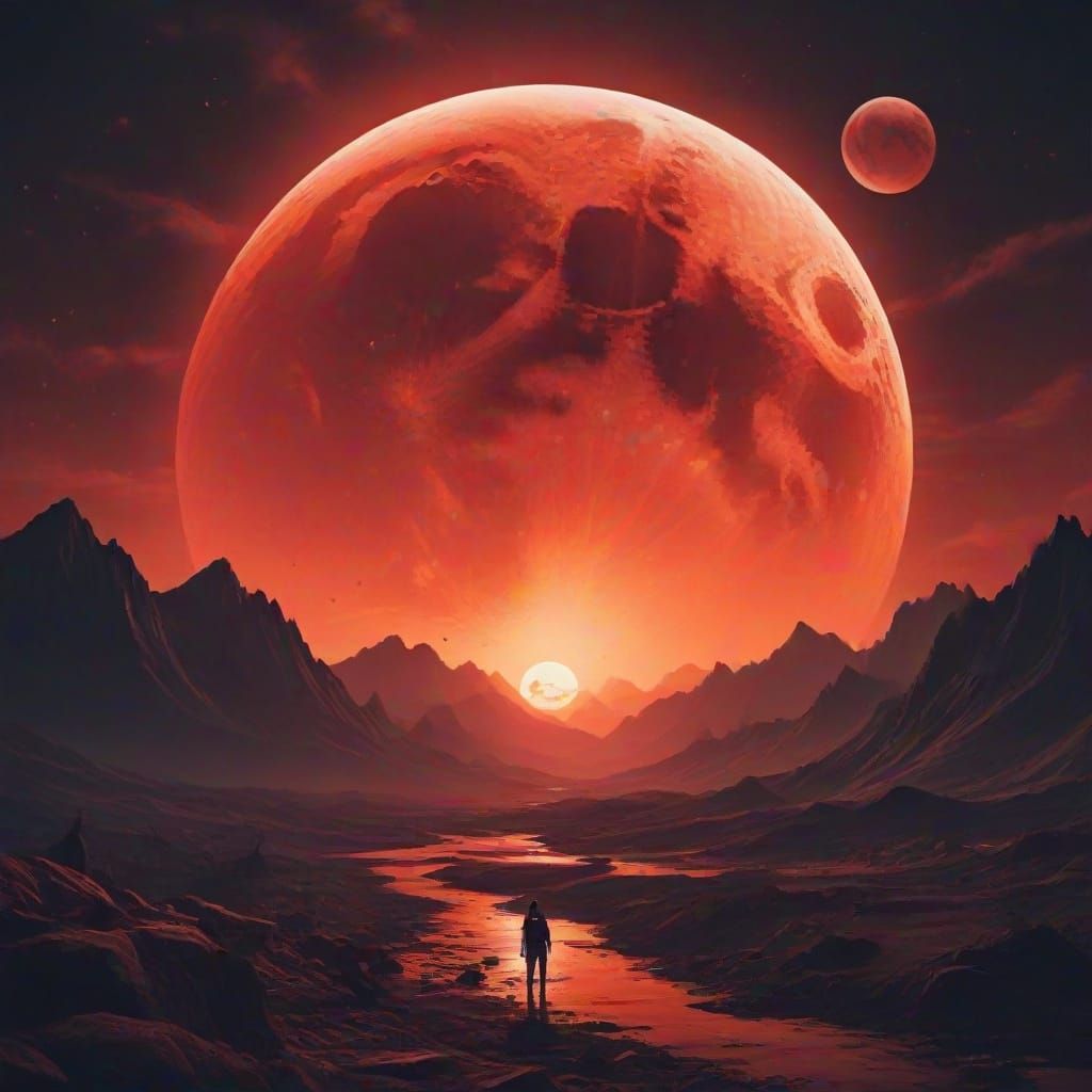 Hellscape Under Blood Moon