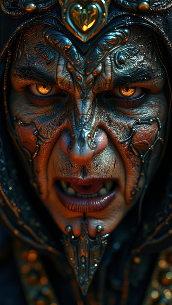 Barnabas Collins: Gothic Horror in Golden Hour Light