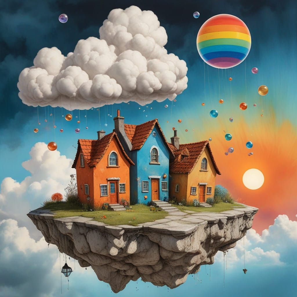 Whimsical Dreamscapes Rise to Enchanting Skies