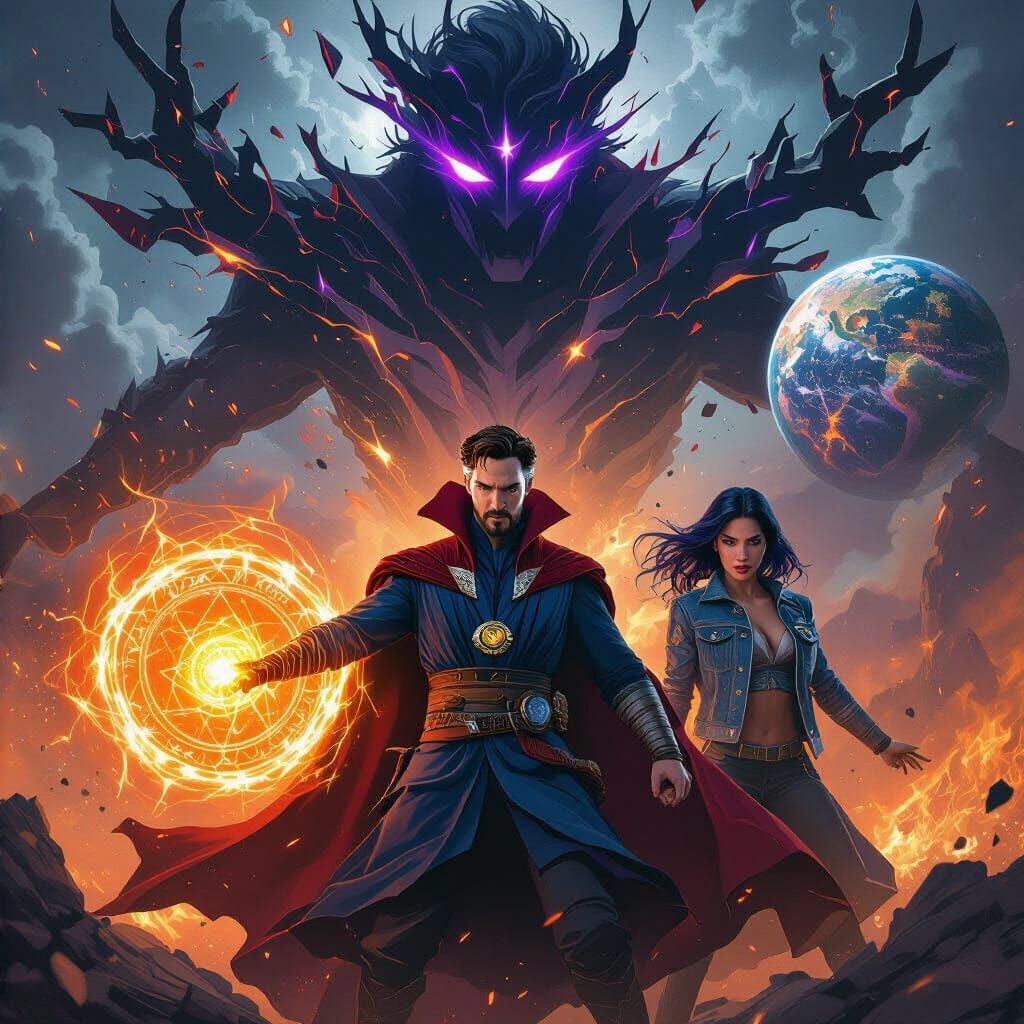 Doctor Strange Incursion War: Cinematic Scene