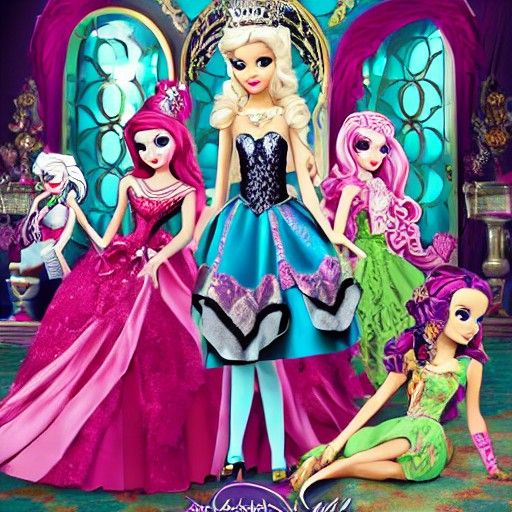 Ever After High Inspired Scene