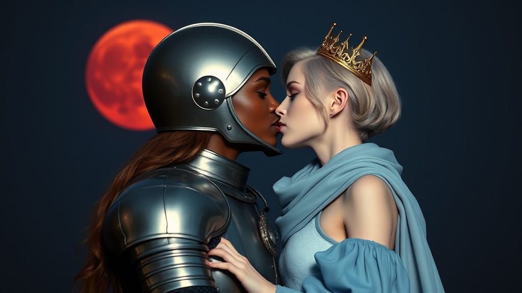 Epic Regal Romance Under the Crimson Moon