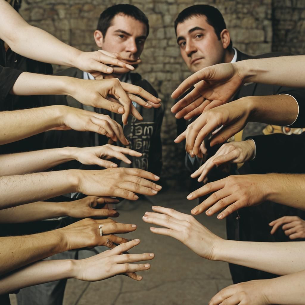 Simple Art Brut AI Image