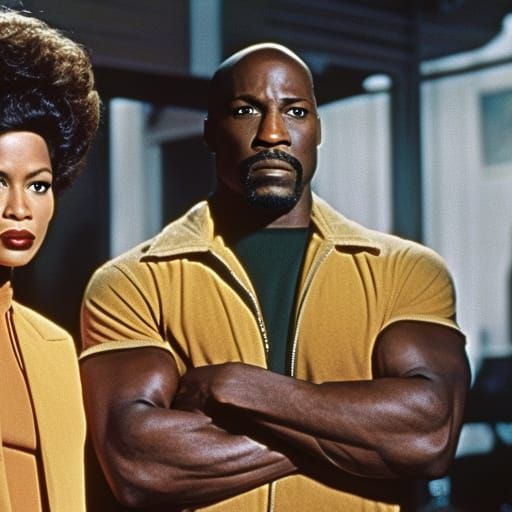 Luke Cage in 1970s Cinematic Style