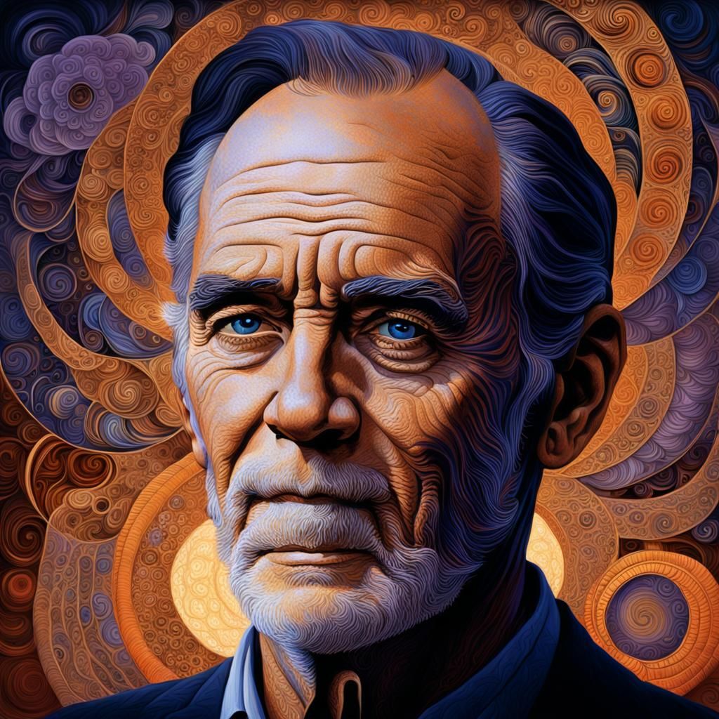 Henry Fonda Portrait in Fantasy Concept Art