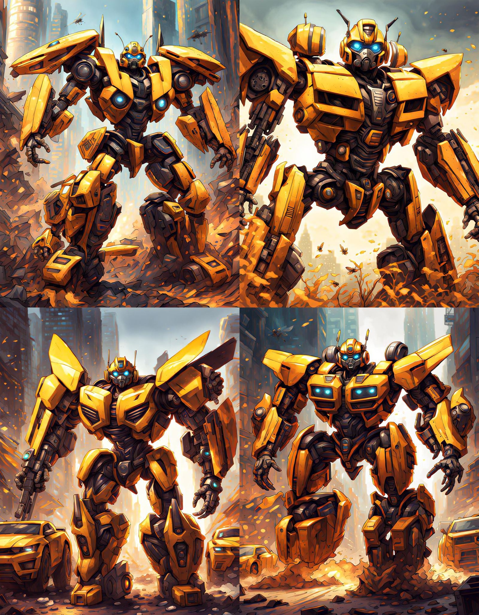 Bumblebee Transformers: Ready for Action Comic Cover