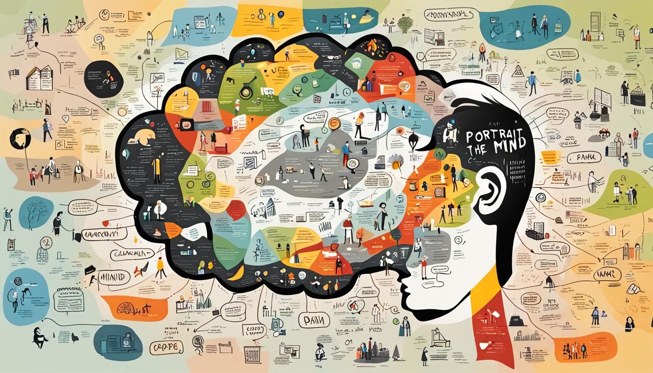 Creative Mind Portrait: An Abstract Mind-Map