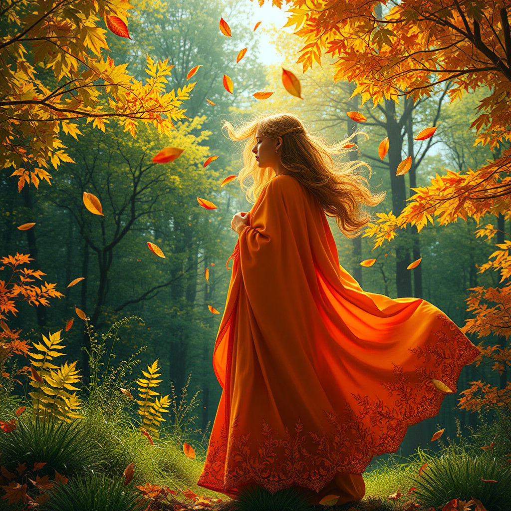 Autumn Goddess Summons Seasonal Shift