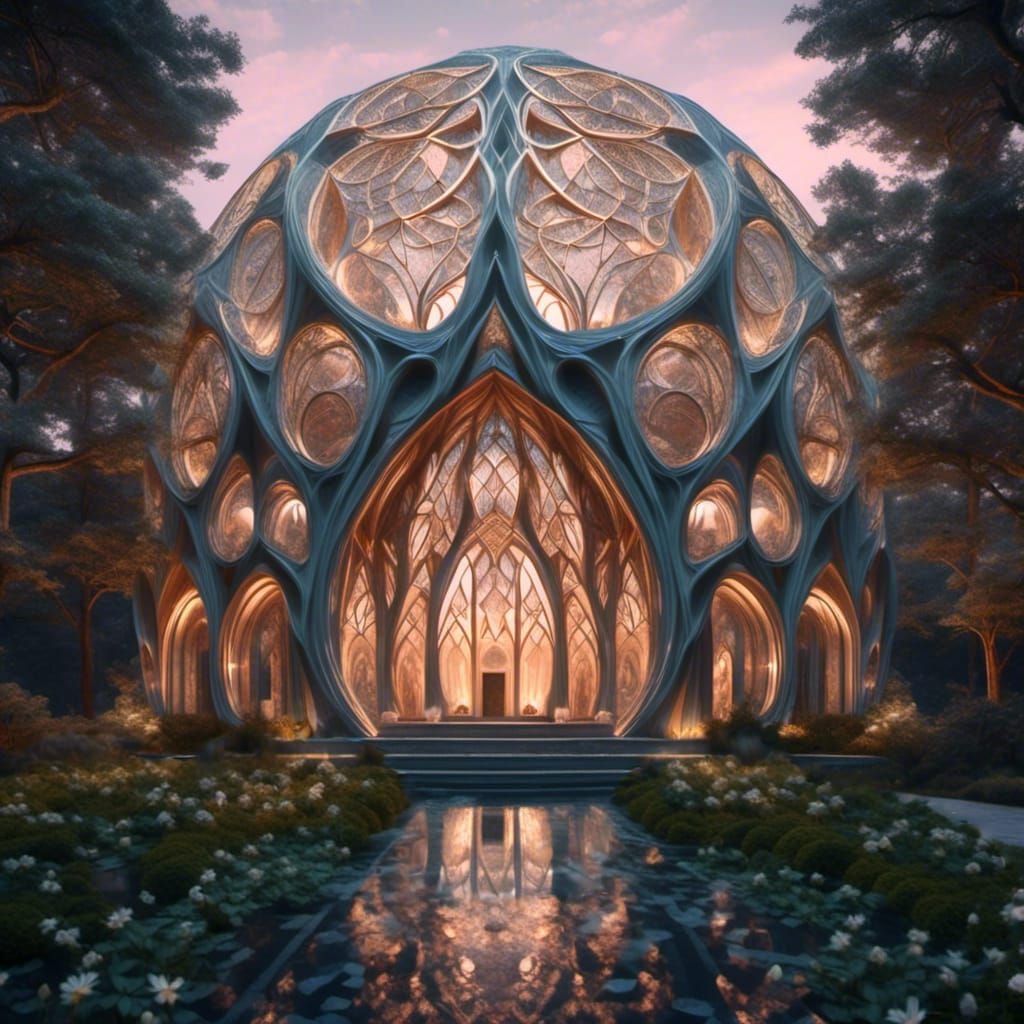 Elven Hall of History in Sacred Geometry