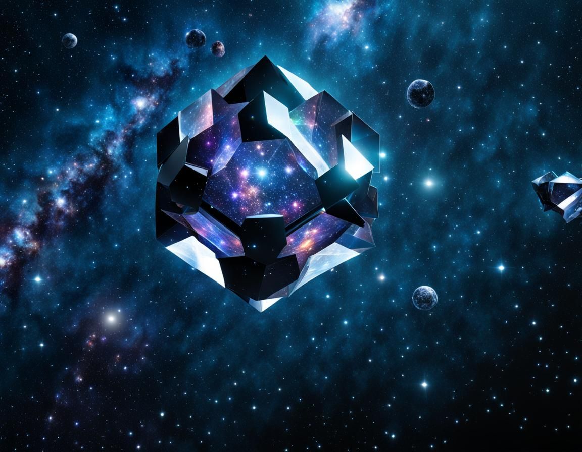Pillars of Star Plasma in Crystal Dodecahedron