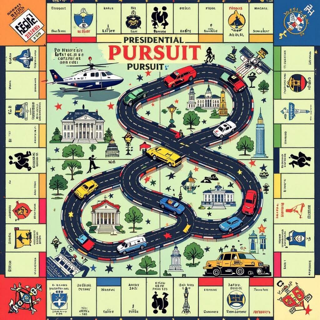Presidential Pursuit Board Game: A Political Journey