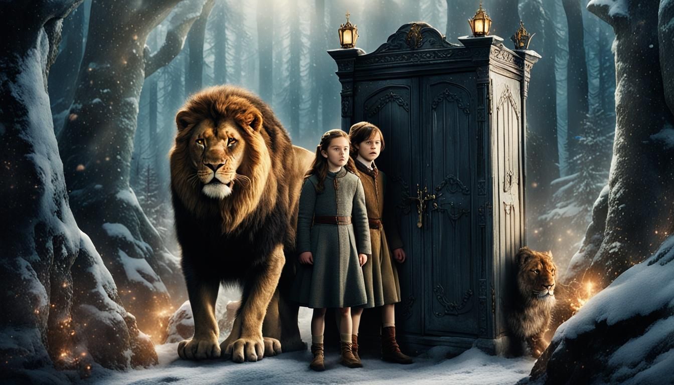 Narnia Cult Scene: Cinematic 8k Film Still