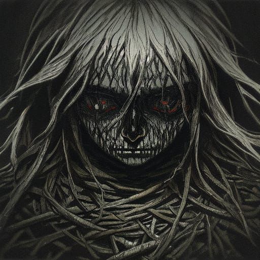 Distorted Dreams in Dark, Muted Hues