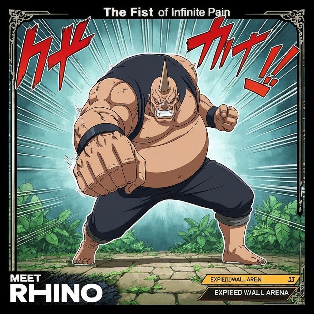 RHINO Collector Card: Fist of Infinite Pain