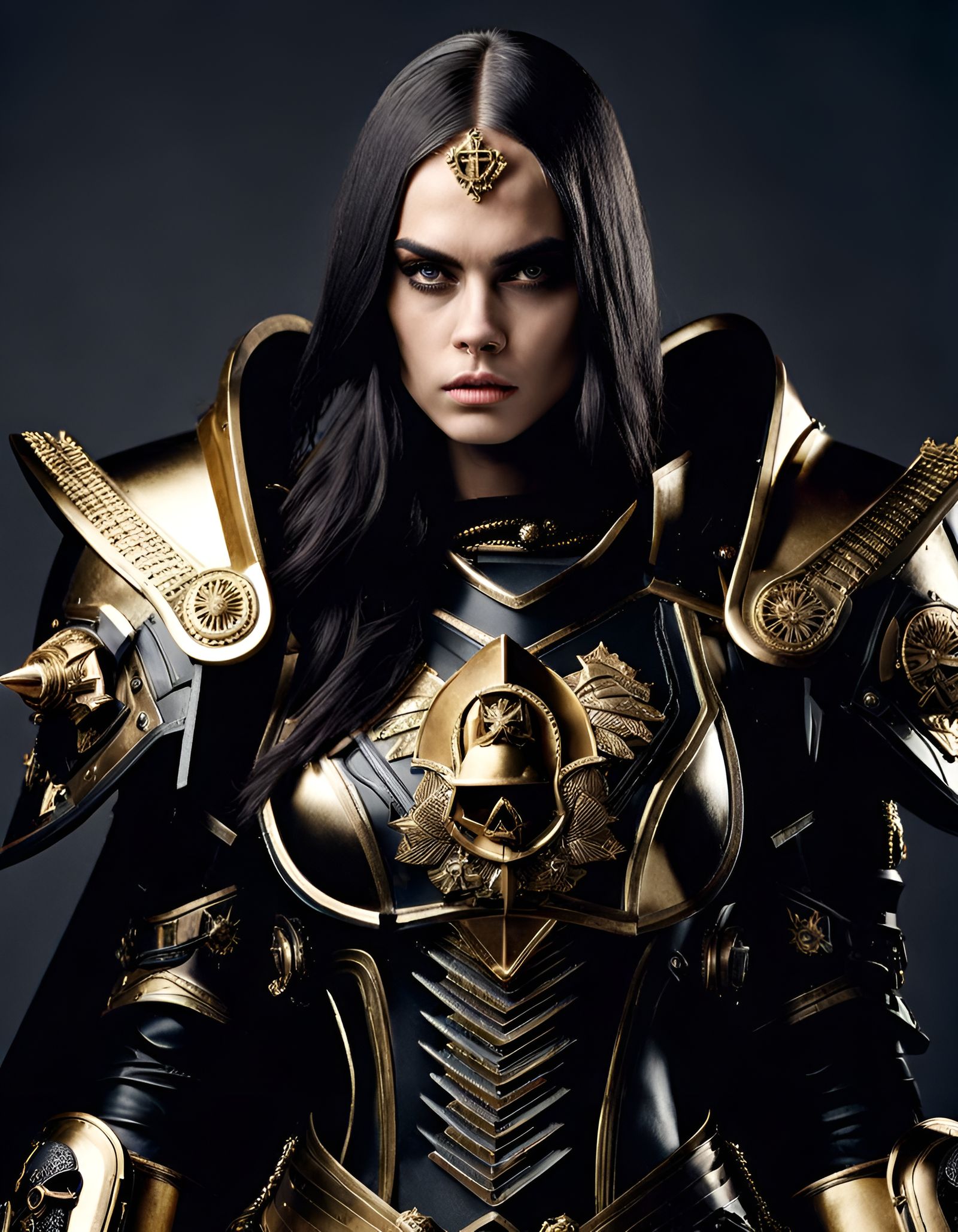 Warhammer 40k Sister of Battle in Ornate Armor