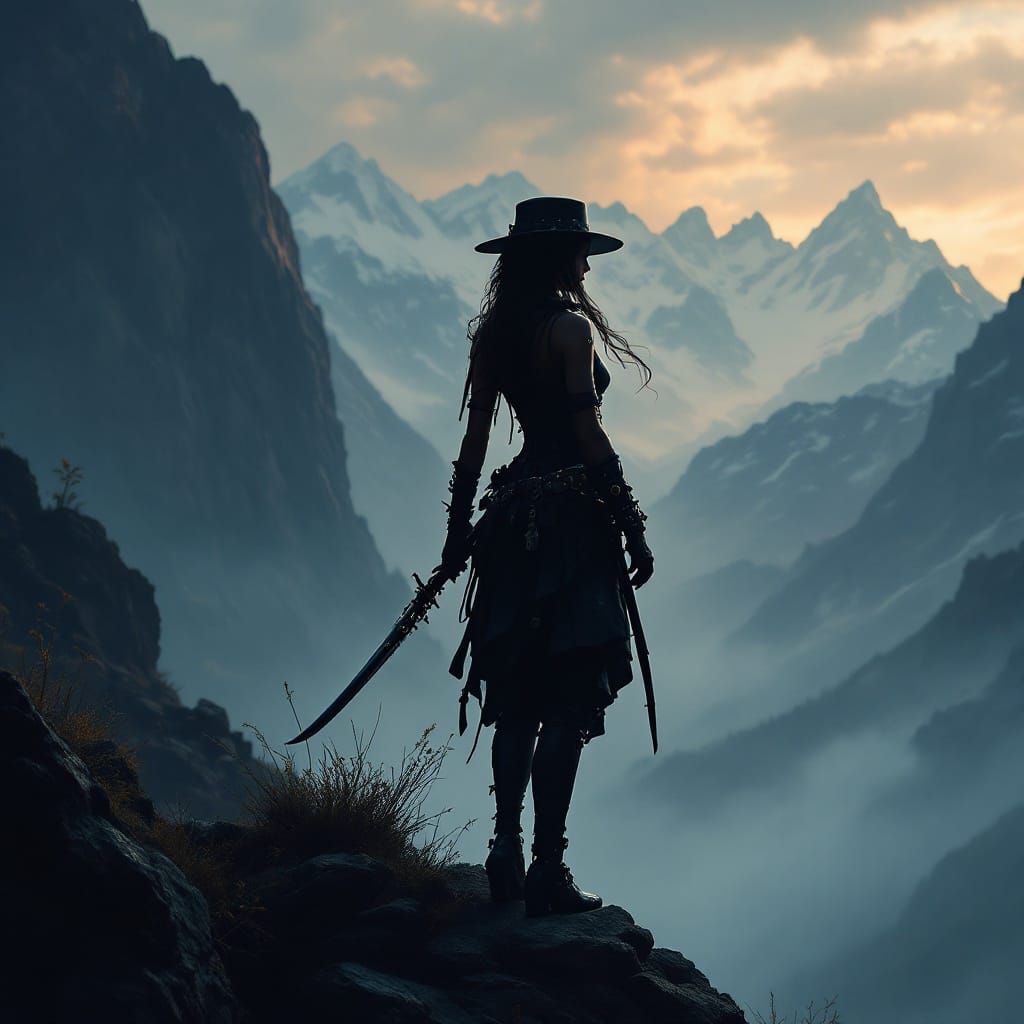 Steampunk Huntress in Flux