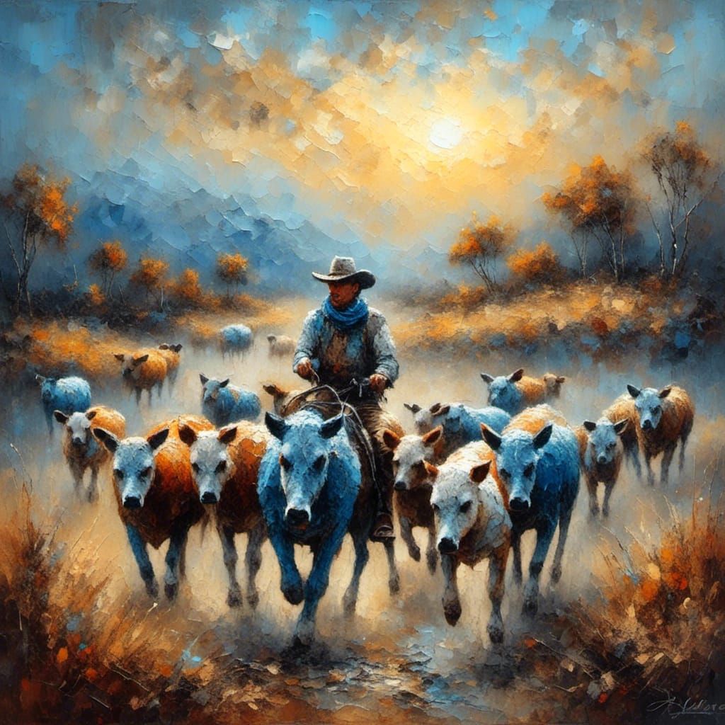 weird "cattle" drive