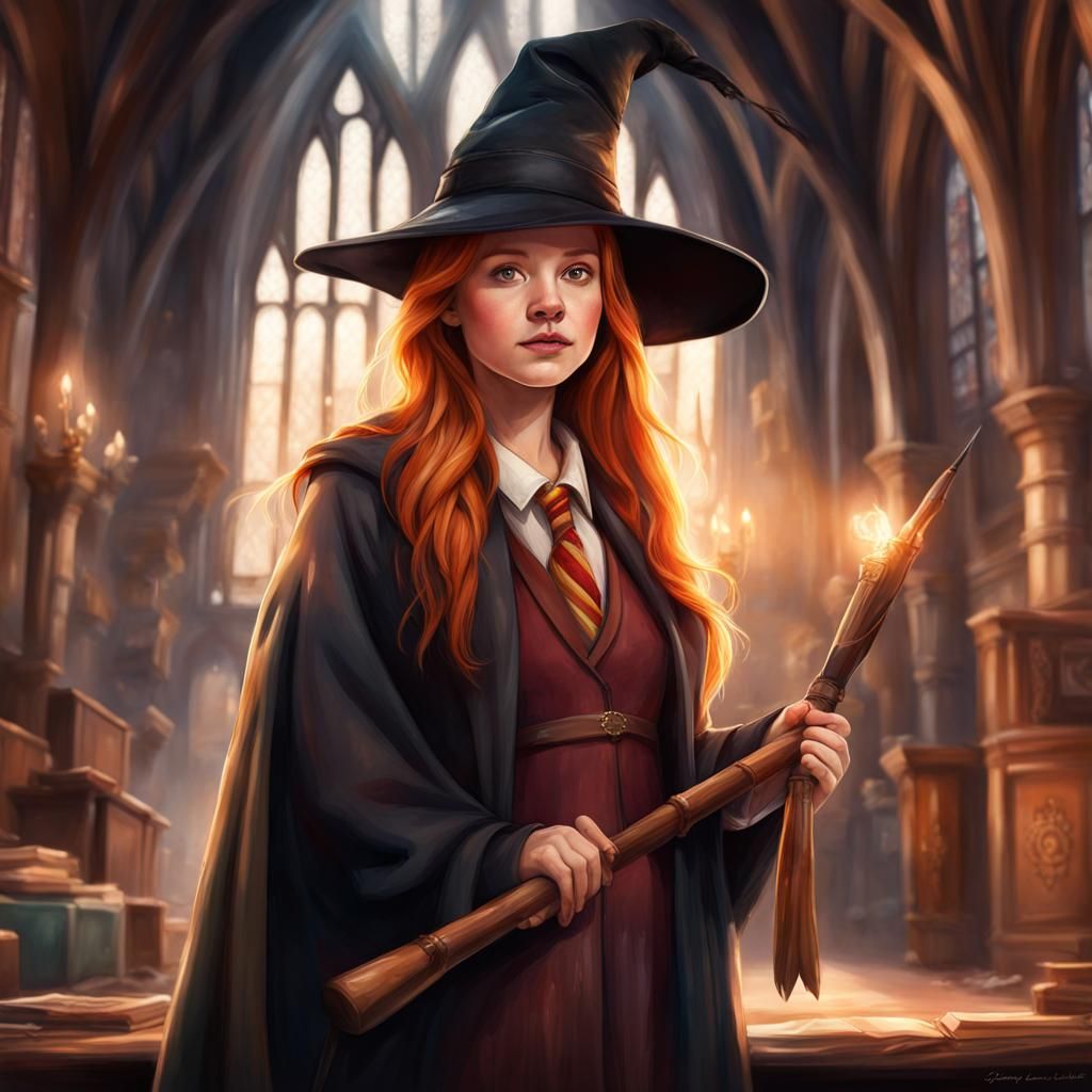 Ginny Weasley in Hogwarts