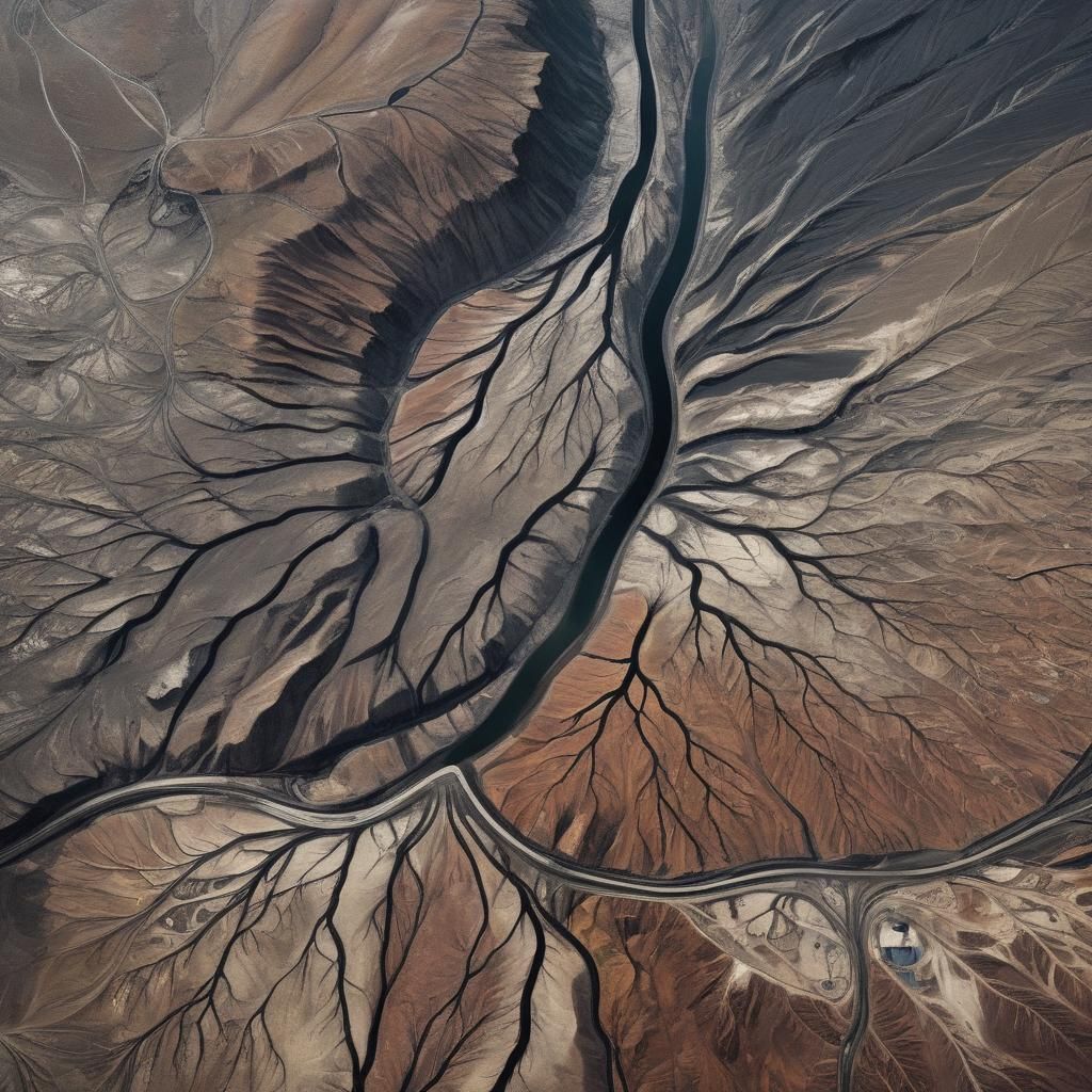 Grimdark Industrial Landscape Photography