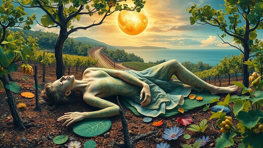 Ethereal Surrealism: Dreamlike Bio Art with Nature and Symbo...