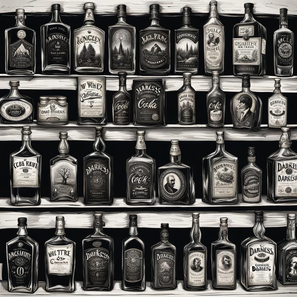 Dark Smell: A Visual Metaphor for Addiction's Consequences