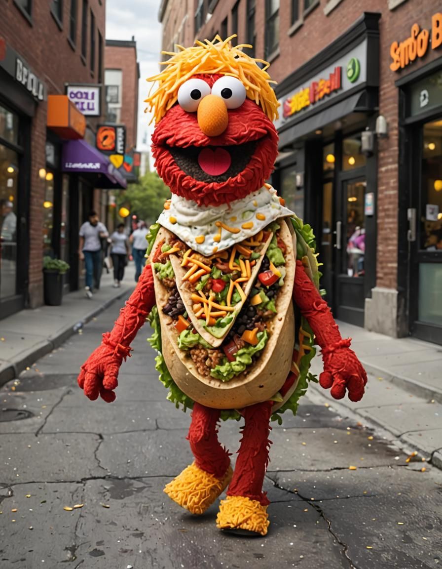 Elmo the Taco by Sesame Street