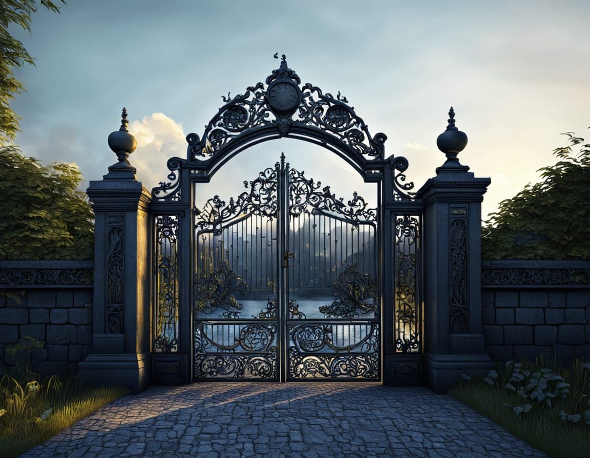The Gate of Haven in 8K Resolution