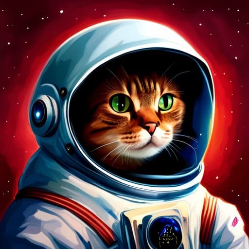 Space Cat Among the Stars