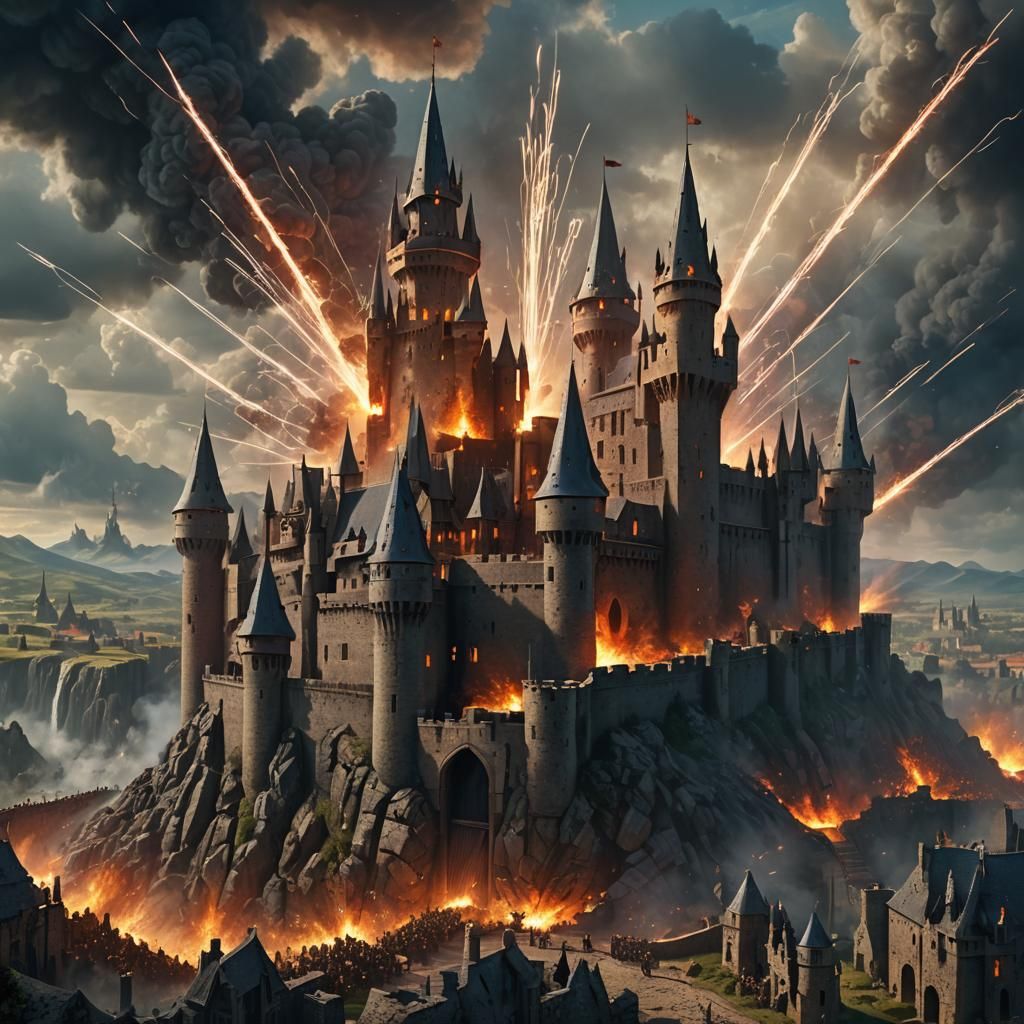 Castle Siege: Medieval Meets Science Fantasy