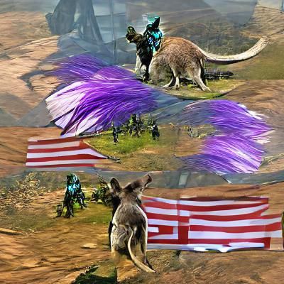Fantasy Australia Landscape in Guild Wars 2 Style