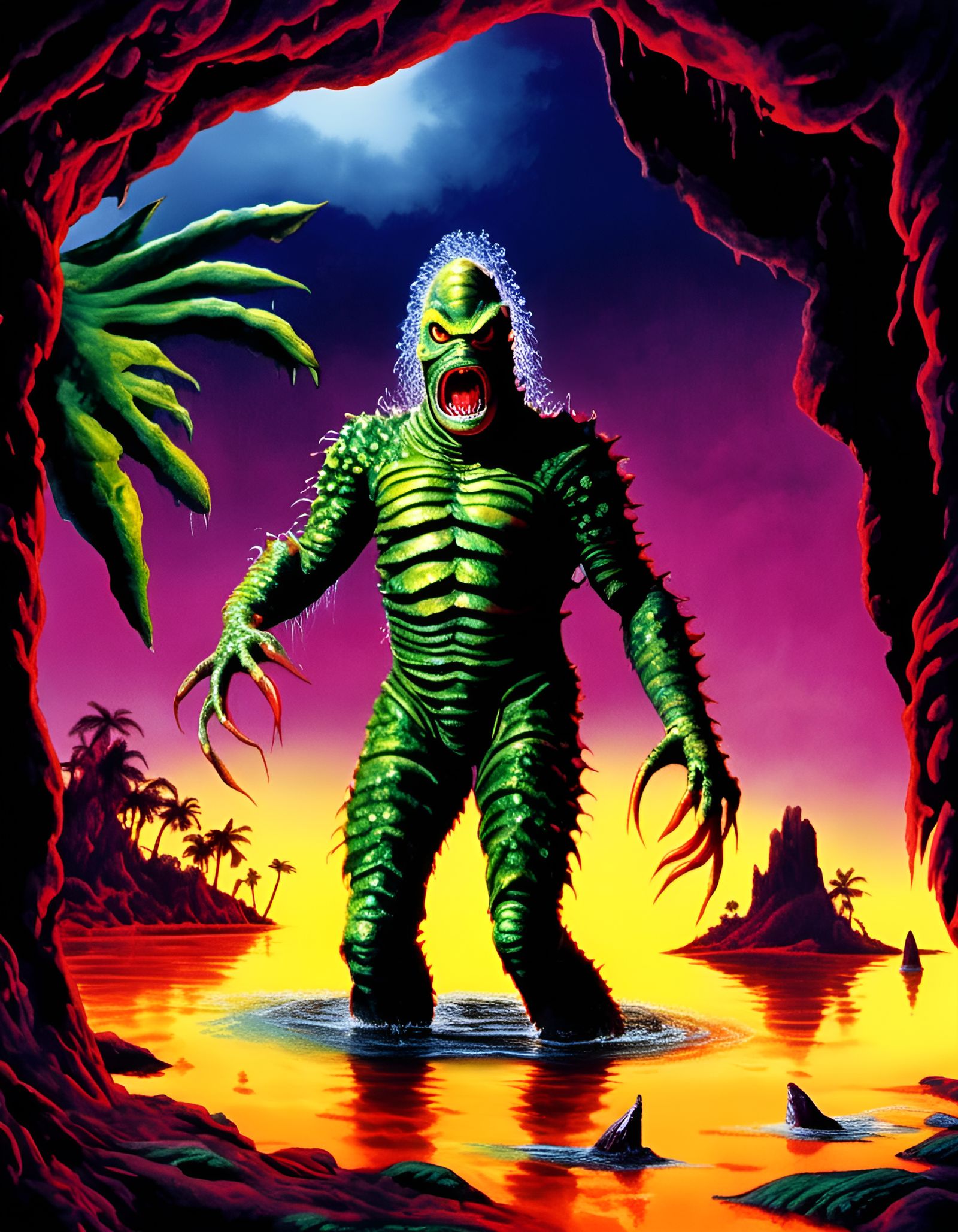Creature From the Black Lagoon Movie Poster
