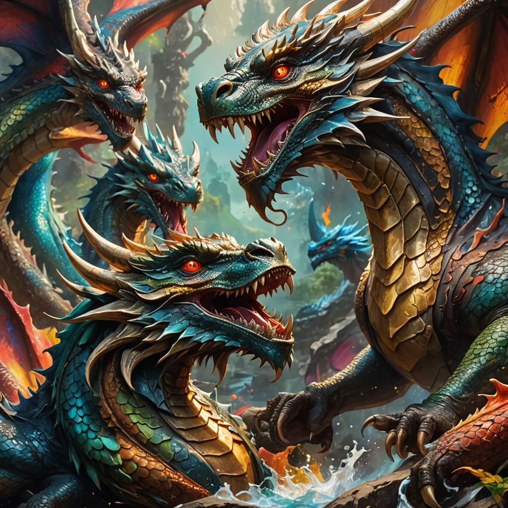5 dragons