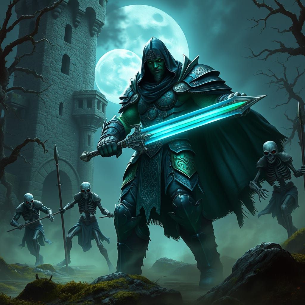 Goliath Paladin in Epic Medieval Battle