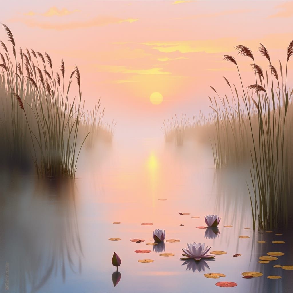 Golden Dawn in the Marshlands