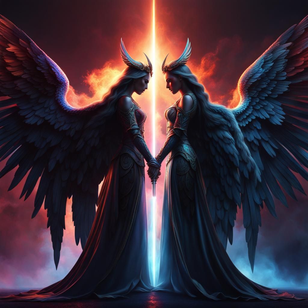 Angels and Demons: Duality in Dark Fantasy