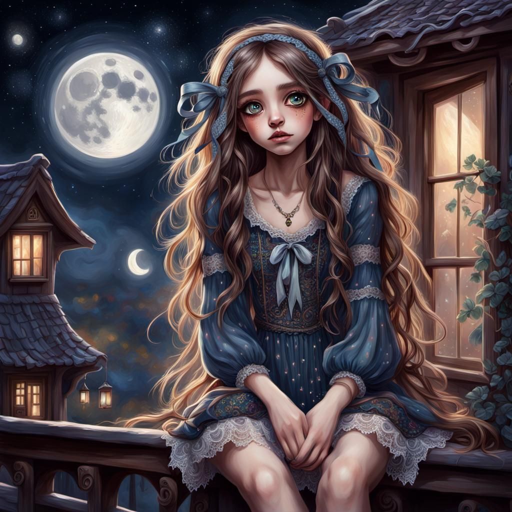 I too wept, my tears mingling with hers in a silent symphony...