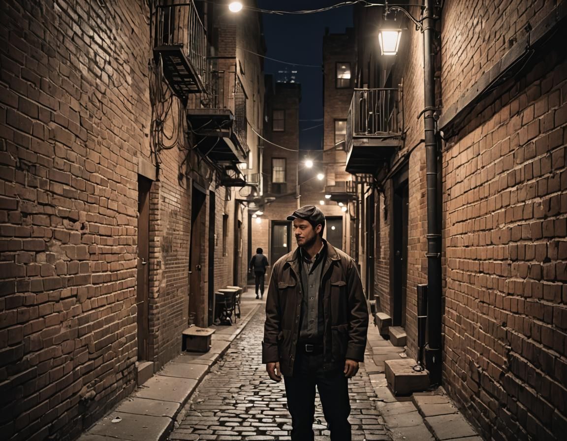 Mystery Audiobook Scene: Dark Alley Encounter