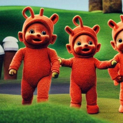 Generic Teletubbies, Flipsy, DinkyWinky and Bro