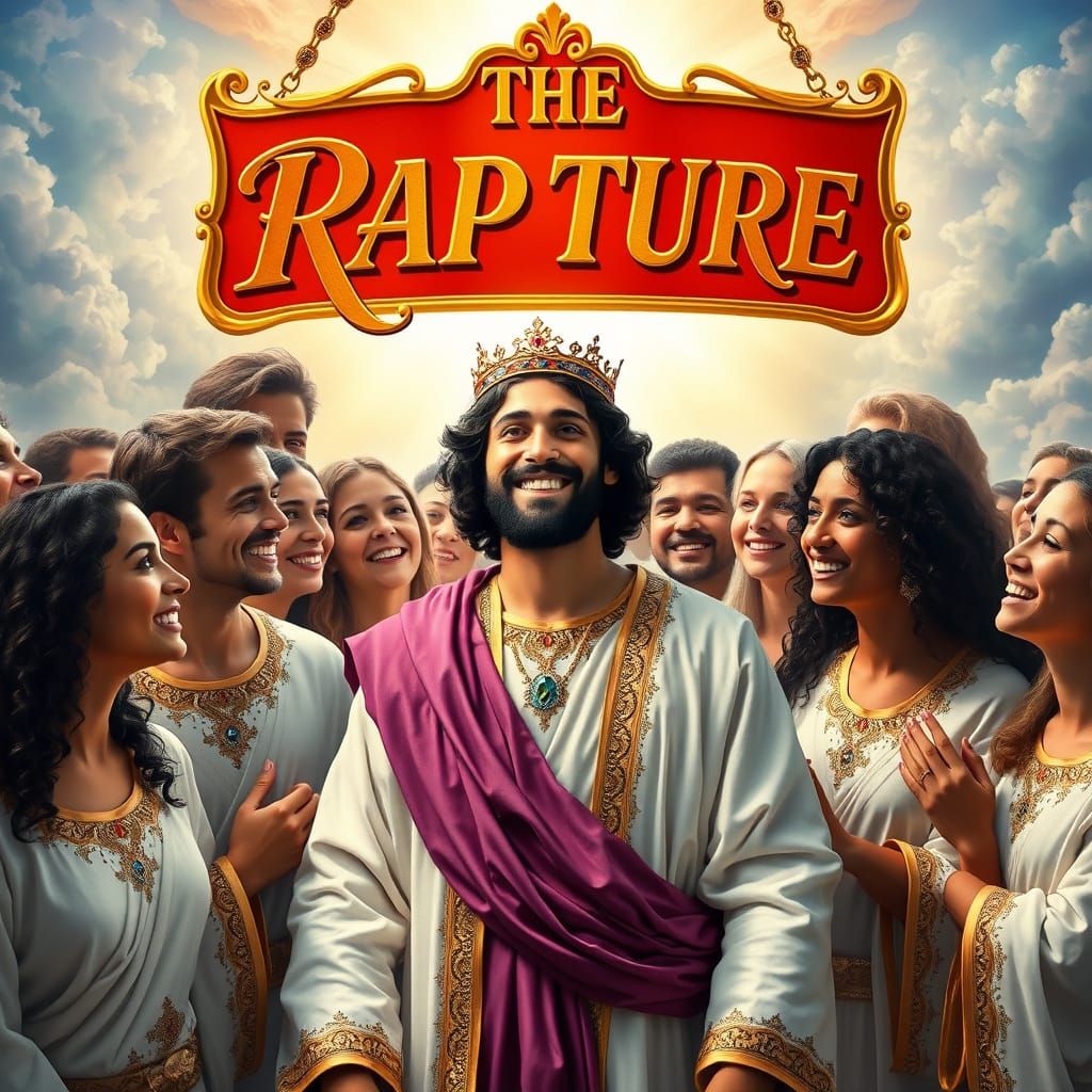 Joyful Gathering of Saints in Heavenly Splendor