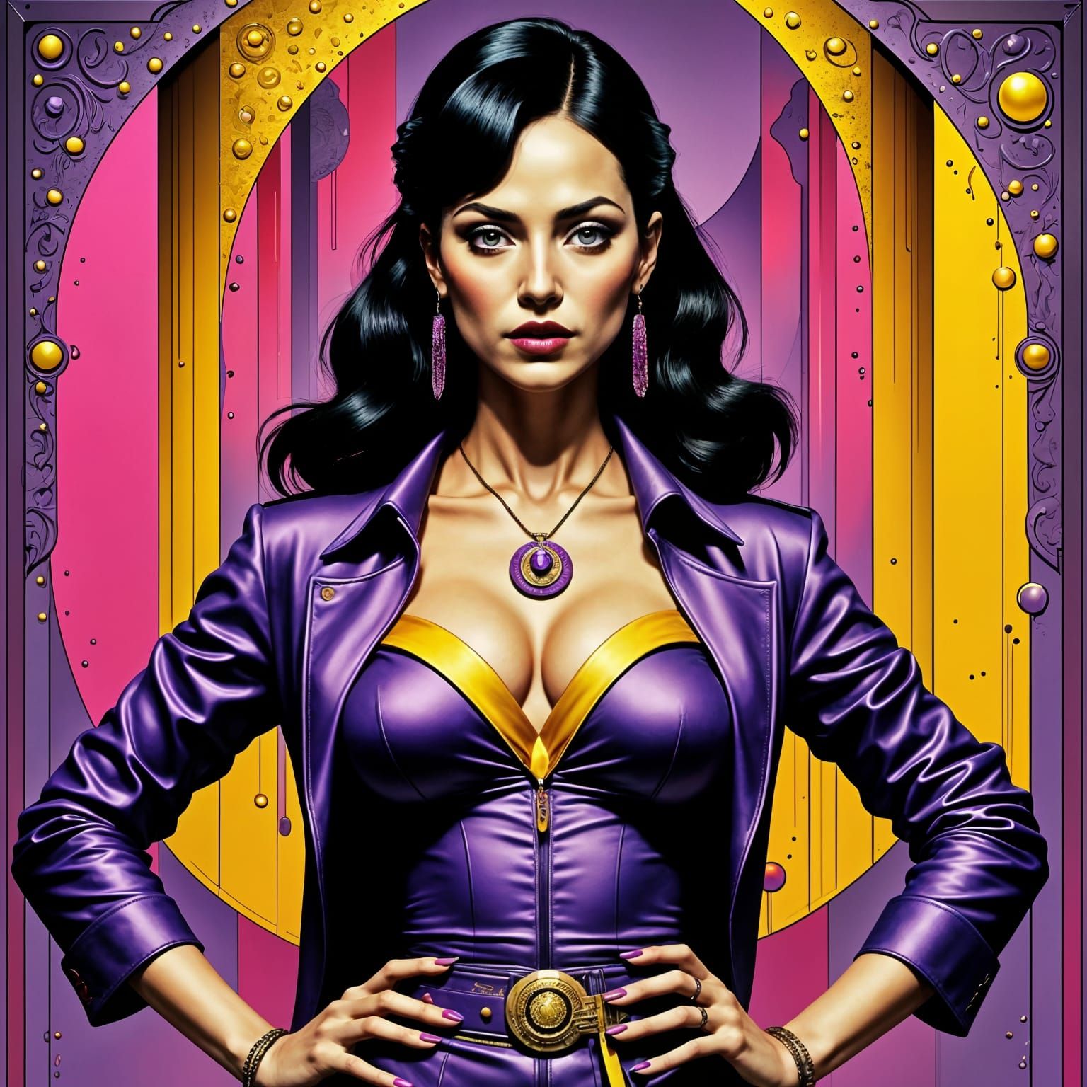 Golden Empress in Triadic Colors