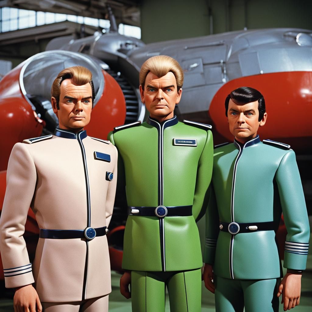 Thunderbirds Team and Thunderbird 2