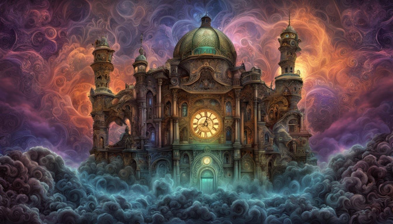 Dreamlike Synthesizer in Cosmic Holographic Style