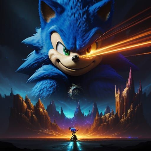 Sonic and Sanic: Fantasy Concept Art in Unreal Engine