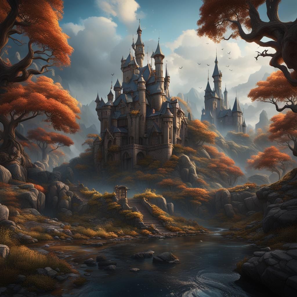 Detailed Matte Painting of a Person