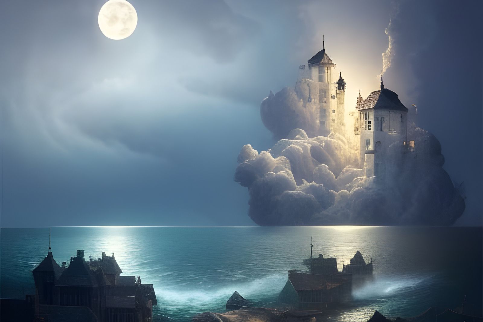 Magical Cloud House