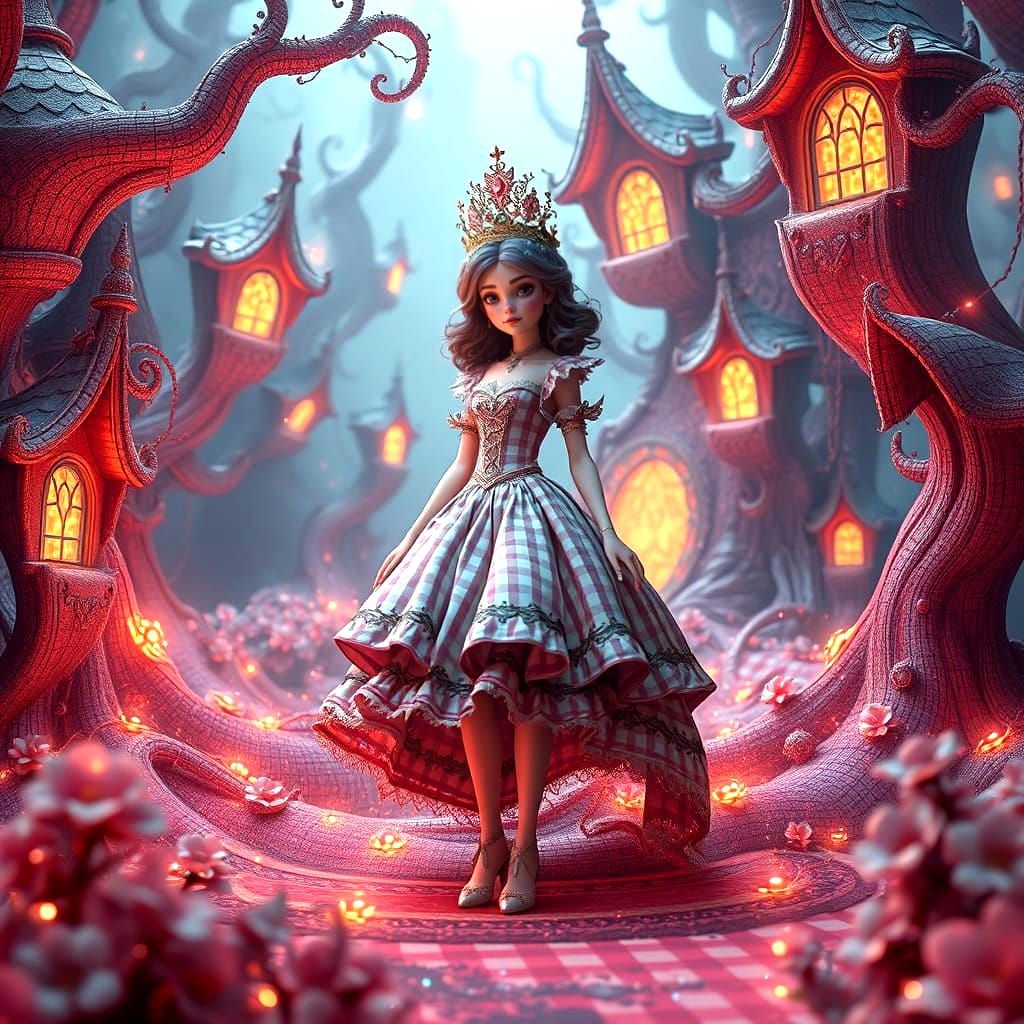 The gingham princess