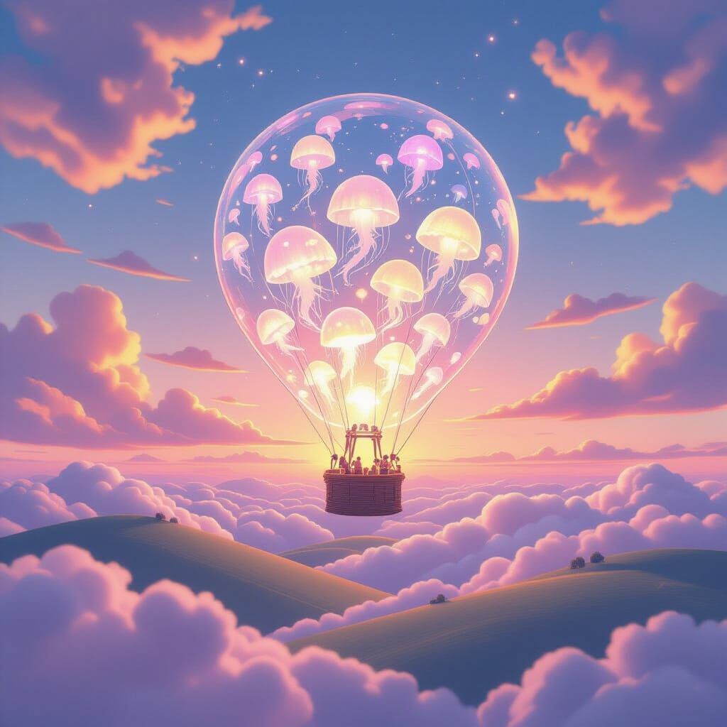 Jellyfish balloon